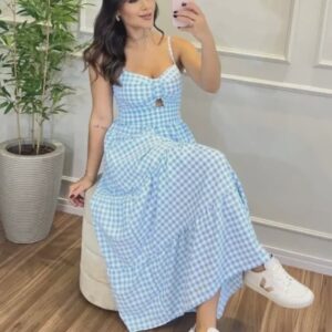 Women-Gown-Light-Blue-Maxi/Full-Length-Dress