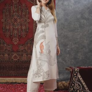 Cotton-Blend-Straight-Printed-Kurta-with-Pant